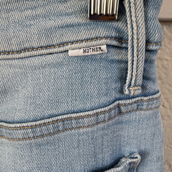 Mother Light Blue Denim Skirt - Picture 3 of 9